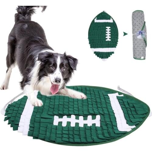 Slow Feeder Dog Snuffle Mat Training Nosework Pet Toys for Medium Large Dogs Shepherd Sniffing Pad Mascotas Accessories Blanket