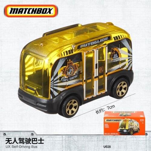2021 Matchbox Cars MBX SELF-DRIVING BUS 1/64 Metal Diecast Collection Alloy Model Car Toys