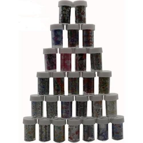 Roll Flowing Nail Art Polish Transfer Foil Tips Decor Decal Nails Sticker Foils