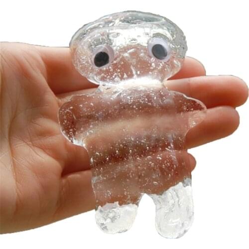 N0HD Transparent Slime Toys Never Dry No Borax Crystal Glue Plasticine Clay Kids Antistress Toy Supplies