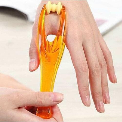 Handheld Cellulite Finger Massager Roller Stick Relax Muscle Joints Massage Improve Blood Circulation Mouse Hand User Relief