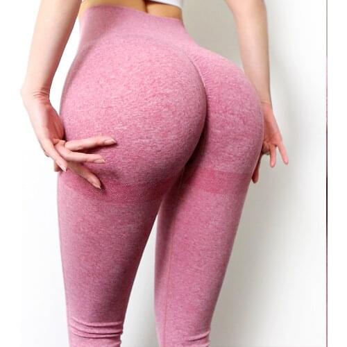 SEXY Buttocks Seamless Leggings Push Up Leggins Sport Women Fitness Running Gym Pants Energy Seamless Legging Sport Йога Leggins