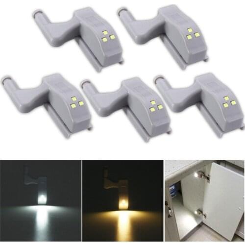 LED Inner Hinge Lamp Under Cabinet Light Universal Wardrobe Light Sensor Led Armario For Cupboard Closet Kitchen Bedroom