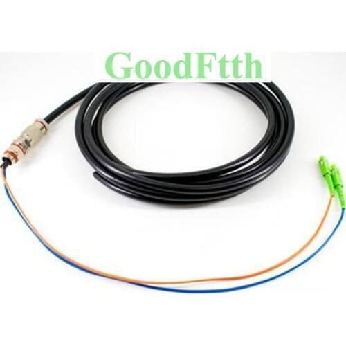 Waterproof Pigtail SC/APC Anti-bite SM 2 cores PE Sheath GoodFtth 100-500m