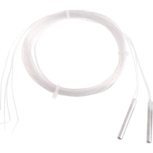 2x 2m PT1000 Probe 4mm*30mm RTD Platinum Resistance Sensor 2 Wires Thermocouple