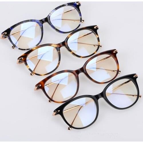2018 Fashion Brand Designer Optical acetate prescription spectacle Eyeglasses Frames 3035 Vintage optical Myopia spectacles