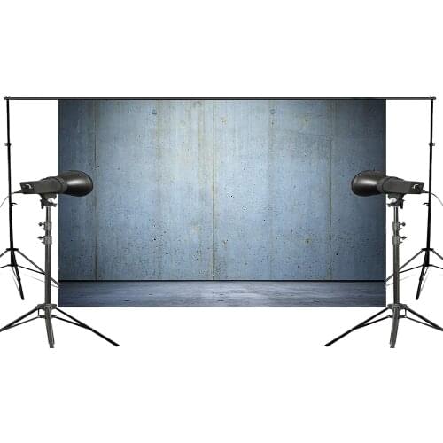 5x7ft Stone Photography Background Blue Canvas Photo Backdrop Studio Prop Wall 5x7ft