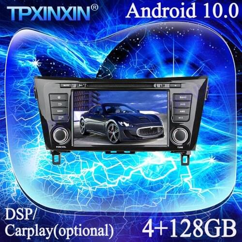 Android 10.0 DSP PX6 IPS Carplay 4G+128G For Nissan X-Trail 2014 Multimedia Player Tape Recorder GPS Navi Auto Radio Head Unit