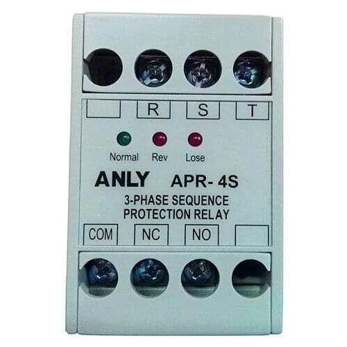 ANLY APR-4S three-phase phase sequence protection relay phase sequence motor protection relay
