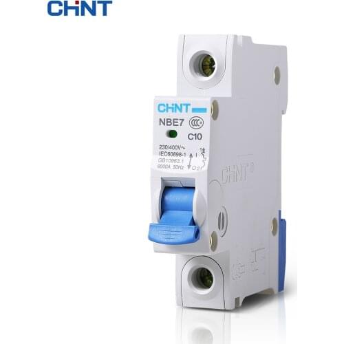 CHINT 1P 10A Household Air Switch A Pole Single C Type C10 Circuit Breaker