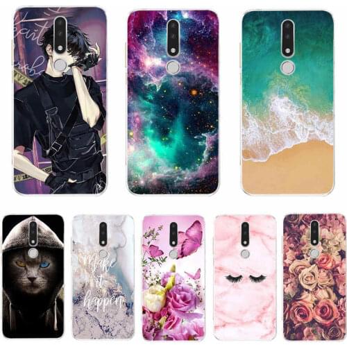 Case for Nokia 3.1 case cover soft tpu silicone phone housing shockproof Nokia 3.1 Coque bumper cute dog cat