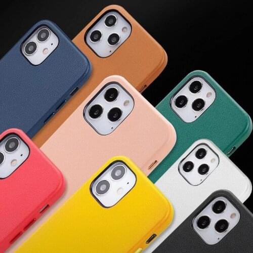 High Quality PU Leather Case For iPhone12 Case For iPhone 12 Pro Max Colorful Leather Case For iPhone12 mini