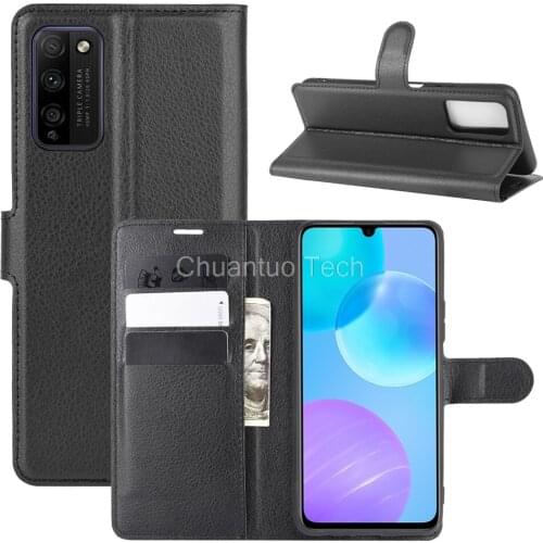 Book Style PU Leather Case Cover for Huawei Honor 30 Youth Flip Wallet Phone Bags Cases with Stand for Huawei Honor 30 Lite