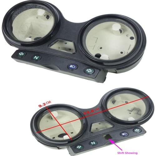 E0159 Motorcycle Speedometer Tachometer Tacho Gauge Instruments Case Cover for Yamaha YBR125-K JYM125 Odometer Instrument Speed
