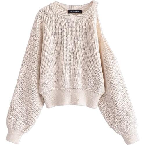 Женские пуловеры с открытыми плечами ICCLEK China At AliExpress