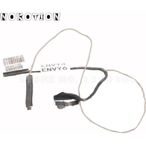 NOKOTION 686602-001 DC02C004C00 LVDS LCD Screen Cable For HP Envy 6 Envy 6-1000 series VBU50