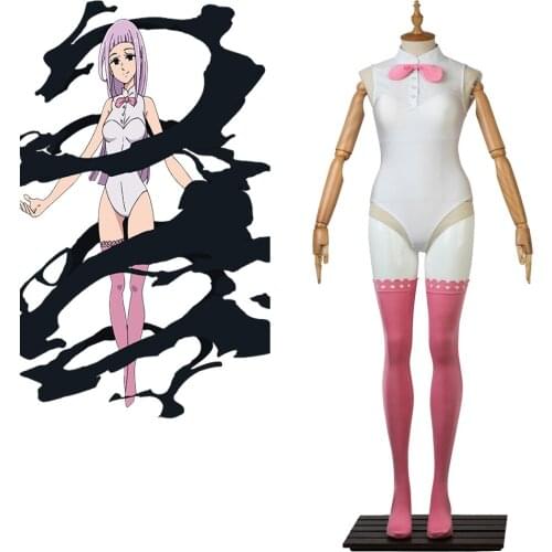 Cosplaydiy Anime The Seven Deadly Sins Melascula Cosplay Costume Ten Commandments Jikkai Girls Costume L320