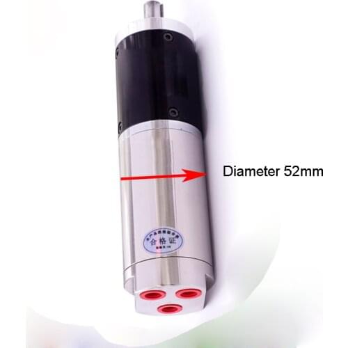 Micro Pneumatic Motor Diameter 52mm Positive&Negative Rotation Explosion-proof Strong Industrial Mini Stepless Air Motor