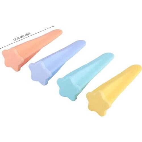 Reusable Silicone Ice Crean Mold Popsicles Mould with Lid DIY Ice Cream Makers Creative Jelly Lolly Pop Pallet Mould