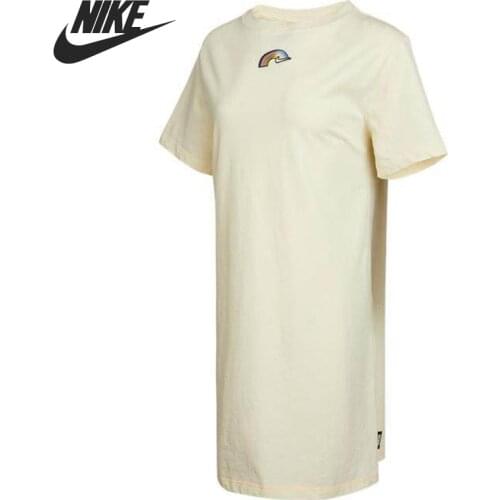 Original New Arrival NIKE AS W NSW DRESS TEE Womens Dress Sportswear