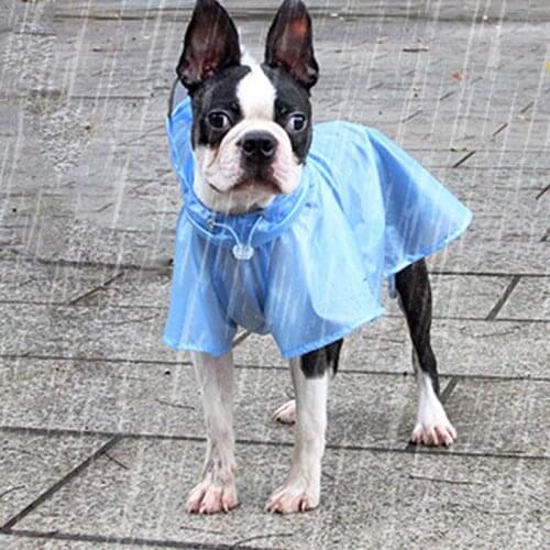 Large Dog Pet Raincoat Waterproof Clothes For Big Dogs Jumpsuit Labrador Dog Clothes Rain Coat Hooded Overalls Cloak Ropa Perro