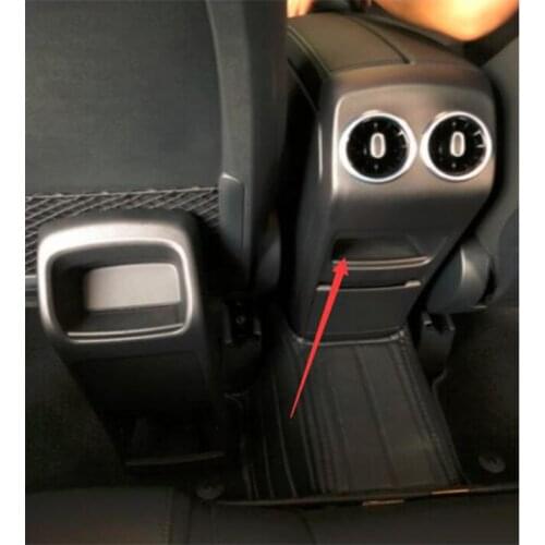 Rear Armrest Saddle Air-conditioned Outlet With Frame Cover Upgrade for Mercedes-Benz B180 B200 2020-2021 Year