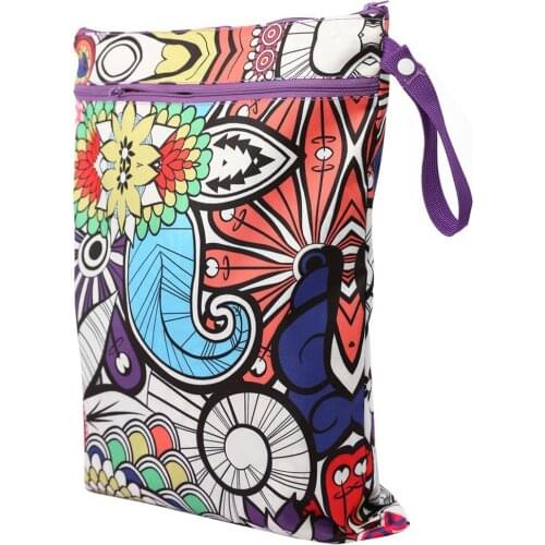 Diaper Bags backpack for moms baby bag maternity care Changing Mat Portable Womens Bag Cartoon Waterproof Wet Portable May22