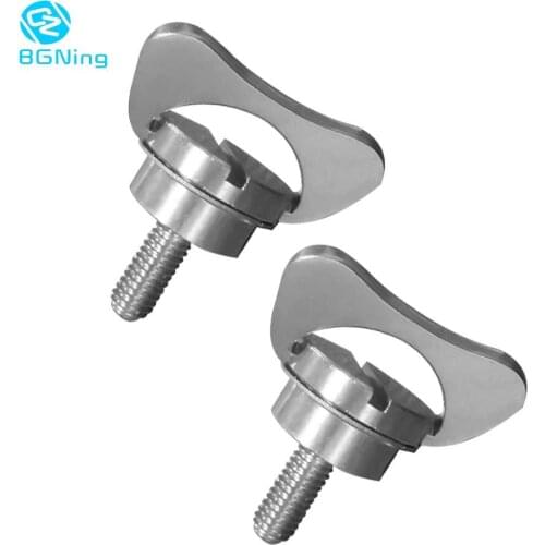 2PCS 1/4 SLR Camera D ring Screw Adapter Batterfly Mount Screw Handle Screw Photography Accessories