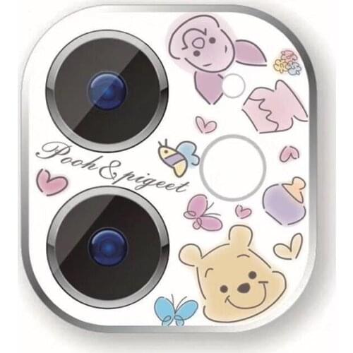 Winnie the Pooh Disney 2021 Cartoon Camera Protector Case for Iphone 11 11PRO Camera Film Protector for Iphone 12 PRO 12MINI