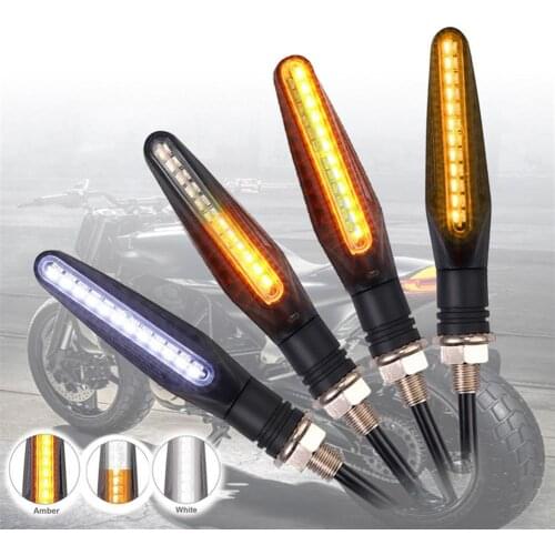 1 Pair 24 LED 12V 1.5W 0.12A Motorcycle Turn Signal Light Day Running Break Flashing Lamp 335 SMD side-emitting LED Car Light