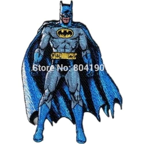 4.5" Comic Book Style Standing Uniform Logo Animated Movie TV Series Costume Embroidered Emblem applique iron on patch