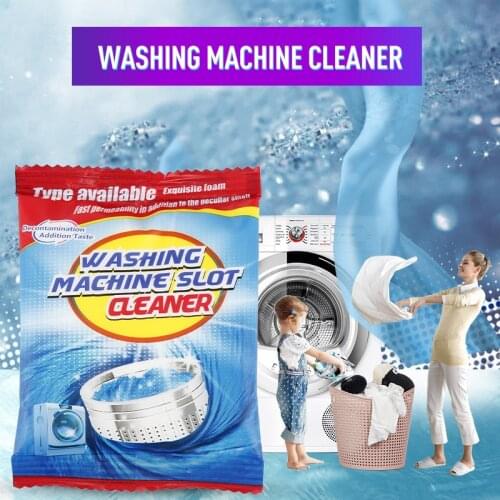 50g Laundry Cylinder Cleaner Detergent Cleaning Media Machine Cleaner Effective Decontamination Washing Machine Tank Clean TSLM2