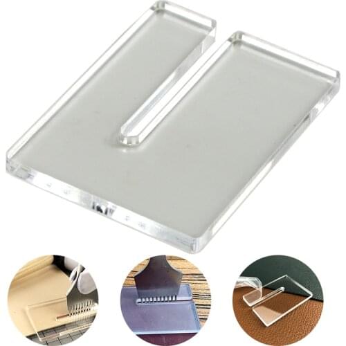 Acrylic Ruler For Pulling Out Leather Punch Leather Making Tool Leather Punch Extractor Thickness 4mm Tools For Leather Creative