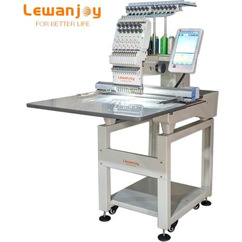 Basic Single Head Embroidery Machinery Simple Industrial Home Use Embroidery Machine