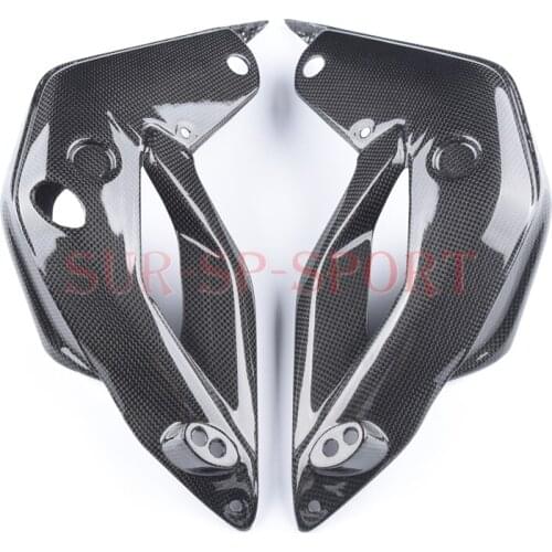 Side Radiator Cover Fairing Cowling For MV Agusta Brutale Dragster 800 2012 2016 100% Carbon Fiber
