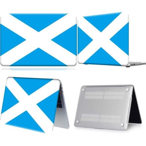 Scotland Flag Pattern New Touch Bar Laptop Case For Apple Macbook 12/Air 11 13 A2337/Pro 13(A2251 A2289) 15 16 /Pro 13 A2338