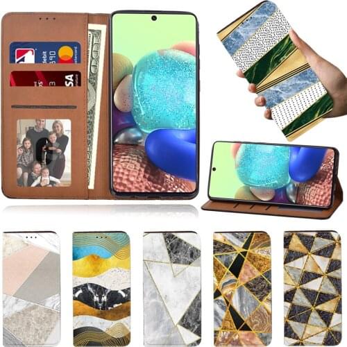 Flip Phone Case for Samsung Galaxy A10/A10E/A20E/A21S/A30S/A50/A50S/A40/A51/A70/A70S/A71 Mobile Phone Case with Storage Function
