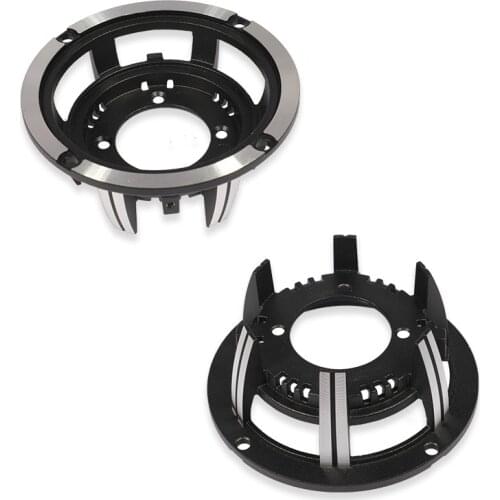 For 3" inch Speaker Frame Subwoofer Holder Woofer Bracket Stand Bass Basin Stand Basket Speaker Repair Parts #Silvery