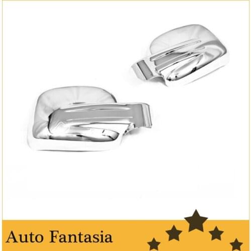 Chrome Side Mirror Cover for Jeep Liberty 04-07