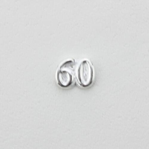 Hot selling 20pcs/lot mix silver 60 number floating charms living glass memory floating pendant lockets