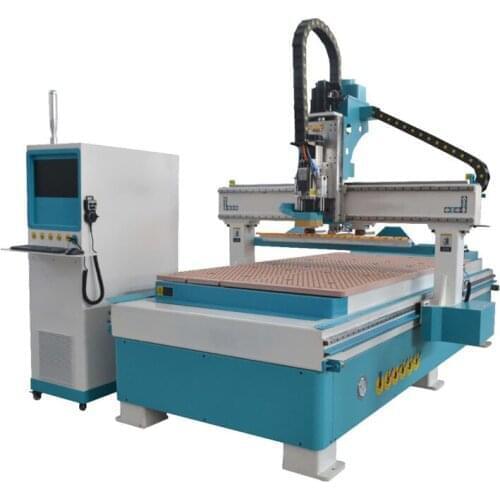 Linear tool changing atc woodworking machine cnc router with handwheel