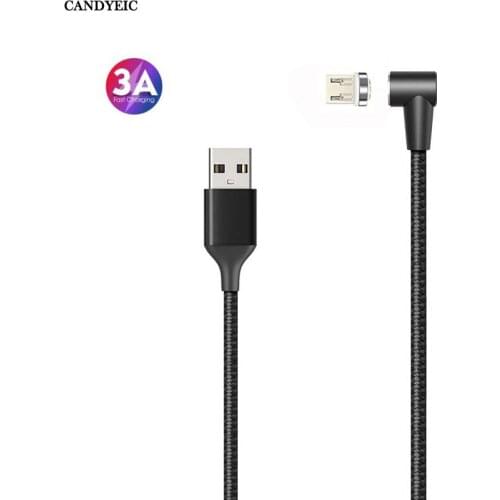 CANDYEIC Magnetic Cables For Samsung Galaxy J6+ USB Charging Cable Charger Cable USB C