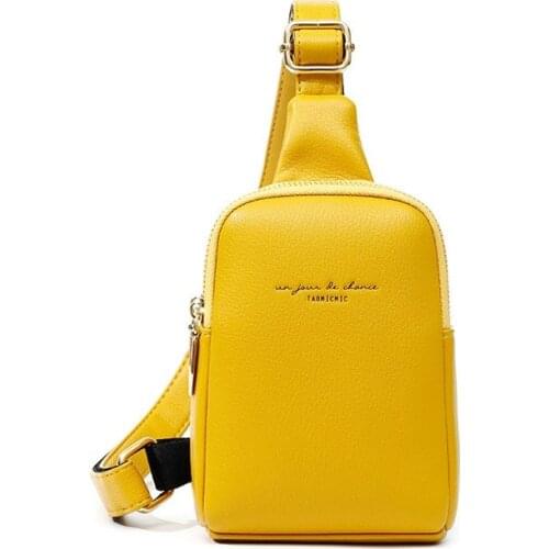 Fashion Women Messenger Belt Bag Pack leather Waist Bags Girl Travel Small Chest Pack Ladies Mini Women Bag Female Handbags