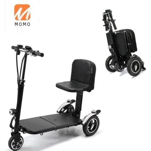 36V 10Ah Easy carry lightweight Folding portable power vehicle electric scooter for elderly people for sale