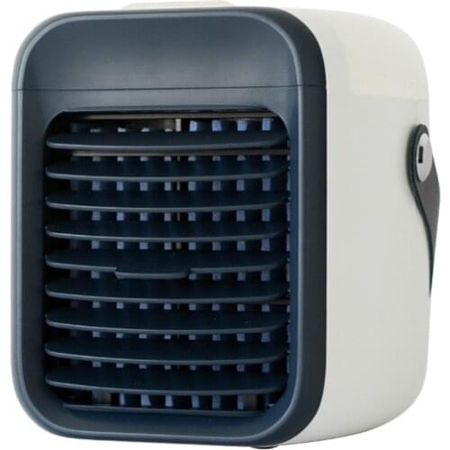 New Portable Water Cooling Fan Mini Household Desktop Air Conditioner Small Fan USB Charging Air Humidifiers