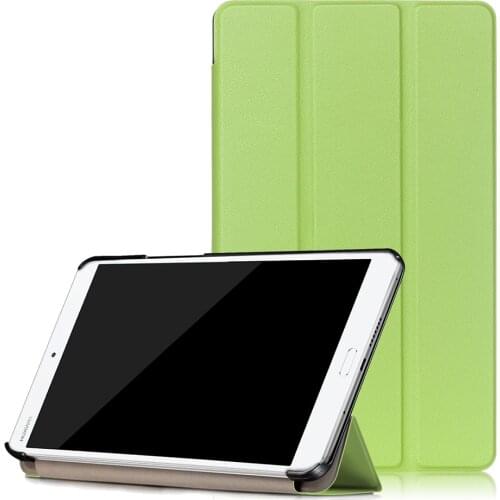 PU Leather Smart Case for Huawei MediaPad M3 8.4 inch tablet Magnetic ultra slim cover with Wake/Sleep + protector film + stylus