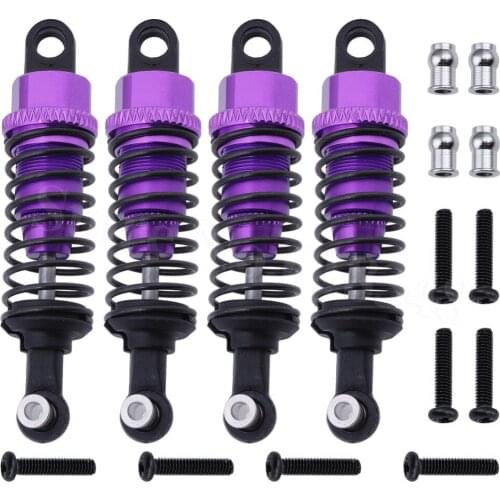 4pcs Aluminum Shock Absorber A949-55 For 1:18 WLtoys A949 RC Car Rally Upgrade Parts