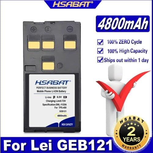 HSABAT GEB121 4800mAh Battery for Leica DR11 DNA03 TPS-400 TPS-1100 TPS-800 TPS-700 DNA10 Batteries