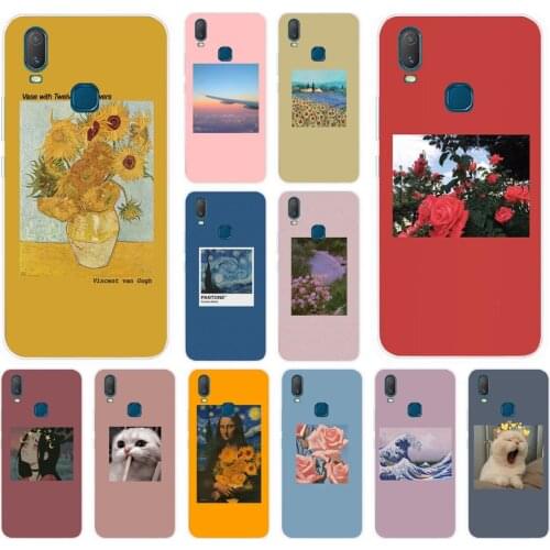 29AS Vingate Vincent Van Gogh Pantone Soft Silicone Back Cover Case for Vivo Y3 Y11 2019 Y12 Y15 Y17 V17Neo V17 Pro cover funda