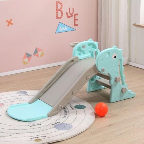 Children Indoor Slide Swing Set Kindergarten Baby Slide Family Plastic Toys Small Slide Folding Baby Playpen Accessories Slides